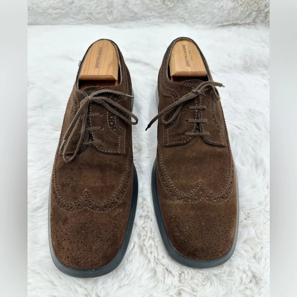 Tod’s Brown Suede lace up Oxford Shoes men’s‎ derby size 9.5